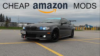 Top 5 Cheap Amazon Mods for Your E46 In 2021 [upl. by Kcirtemed]