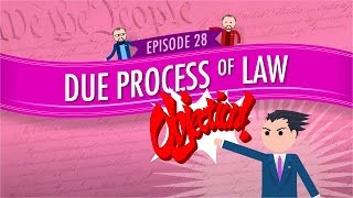 Due Process of Law Crash Course Government and Politics 28 [upl. by Kerge]