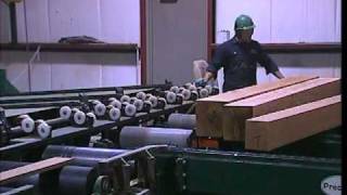 Linebar Resaw  Sawmill Equipment by McDonough Manufacturing [upl. by Raddy]