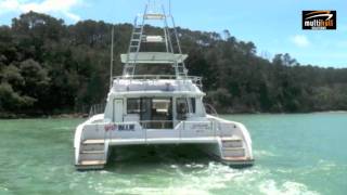 Strong 60  Offshore Power Catamaran  quotWild Bluequot for Sale [upl. by Cornwall]