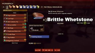 How To Get Brittle Whetstone in Grounded  Brittle Whetstone Location [upl. by Aeneus]