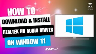 How to Download amp Install Realtek HD Audio Driver in Your Windows 11 [upl. by Georgianna]