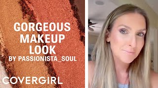 COVERGIRL Makeup Transformation by PassionistaSoul  COVERGIRL Shorts [upl. by Ardnekat]