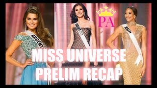 Miss Universe 2016 Preliminary recap [upl. by Atiragram]