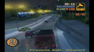 GTA 3  Doing Marked Man with bulletproof Barracks [upl. by Eisej]