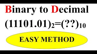 Binary to Decimal [upl. by Lucine]