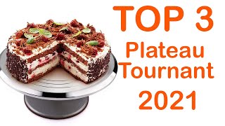 TOP 3  Meilleur Plateau Tournant pour Gâteau 2021 [upl. by Anet303]