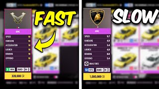 Top 5 FASTEST Drag Cars in Forza Horizon 5 [upl. by Vedette]