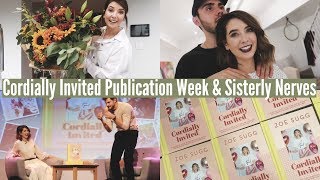 CORDIALLY INVITED PUBLICATION WEEK amp SISTERLY NERVES  WEEKLY VLOG [upl. by Akeemahs]