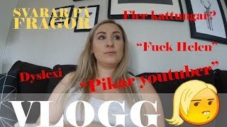 Youtube hat och frågestund quotJag har gjort en abortquot  VLOGG 74 [upl. by Sonitnatsok]