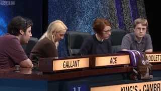 University Challenge S42E19  Warwick vs Kings Cambridge [upl. by Eisac]