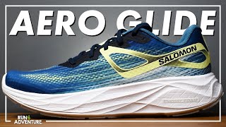 SALOMON AERO GLIDE First Run amp First Impressions Review  Salomons best road shoe  Run4Adventure [upl. by Forta]