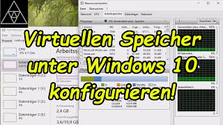 Alles zum virtuellen Arbeitsspeicher unter Win 10 Optimale Einstellungen für maximale Leistung [upl. by Thorpe]