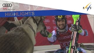 Highlights  Hirscher reigns supreme in Levi  FIS Alpine [upl. by Eserehc]