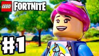 LEGO Fortnite  Gameplay Walkthrough Part 1  A Whole New World [upl. by Waneta196]