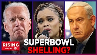 Super Bowl Fans FUME Over Dark Brandon Meme Black National Anthem While Israel BOMBS Gaza [upl. by Riabuz204]