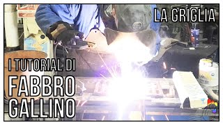 Saldo una griglia  FABBRO GALLINO  Tutorial di Massimiliano Galligani [upl. by Ecirtel747]