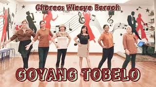 GOYANG TOBELO  LINE DANCE  Wiesye Baraoh  NDC STUDIO [upl. by Nawram298]