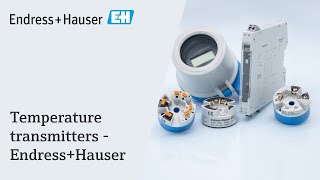 Temperature Transmitters  EndressHauser [upl. by Siloam]