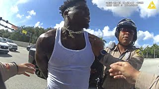 Bodycam Footage of Tyreek Hill Detainment [upl. by Einahpit606]