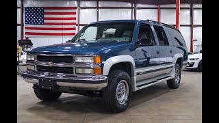 1995 Chevy Suburban For Sale  Walk Around Video 88K Miles [upl. by Nataline90]