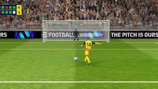 efootball24 alisson Becker goal saving skill best goalkeepergaming gameplay viral [upl. by Jaylene]