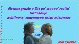 NINO DANGELO Fra 50 anne karaoke [upl. by Kashden]