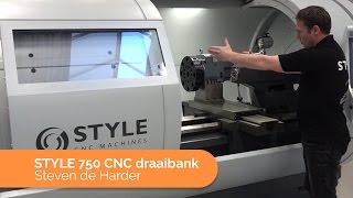 STYLE 750 CNC draaibank [upl. by Thilda]