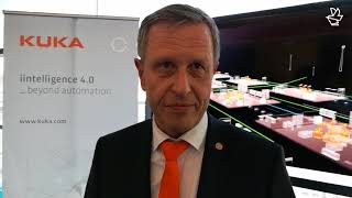 Kuka auf der Hannover Messe 2018 [upl. by Sellma125]