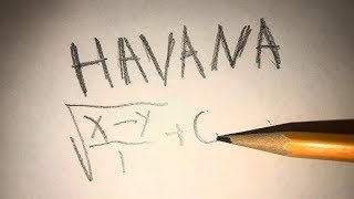 Havana played on pencil [upl. by Anyr]