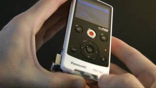 Panasonic HMTA1 Pocket HD Camcorder Review [upl. by Iilek60]