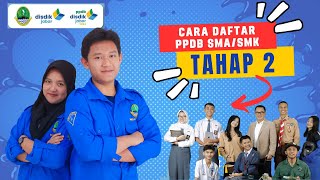 PPDB JABAR 2024 TAHAP 2 [upl. by Noiraa]