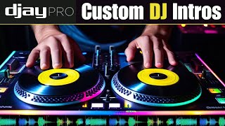 Create Custom DJ Intros With Djay Pro [upl. by Yehtomit]