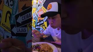 Coreano comiendo en restaurante de 🇵🇷😂 [upl. by Kimmi734]