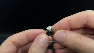 Unboxing solitario da 1 carato in moissanite [upl. by Dorraj]