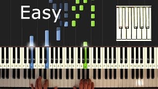 Für Elise  Piano Tutorial Easy  How to play Für Elise synthesia [upl. by Svoboda]