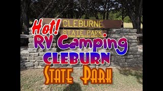 Camping At Cleburne State Park  Texas State Park Camping amp Exploring [upl. by Ytirev]