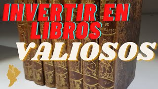 📙📕📗📘 ¿Qué hace VALIOSO UN LIBRO Invertir en LIBROS ANTIGUOS [upl. by Spragens]