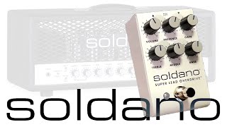 Soldano Super Lead Overdrive IN A PEDAL [upl. by Queen]