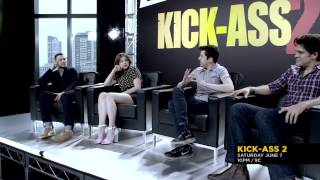 Kick Ass 2 Cast Interview Carrey Cinemax [upl. by Norita137]