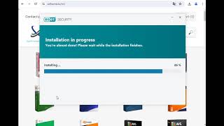 Installation and activation Eset Internet Security PC Windows [upl. by Dosia]