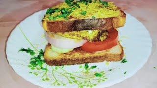 पनीर सैंडविच  Paneer Sandwich  Quick amp Easy [upl. by Hesta]