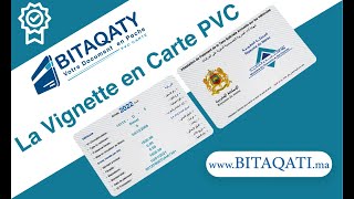 Attestation vignette Maroc 2023 en Carte PVC [upl. by Mobley638]