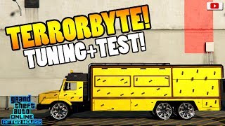 😨BESTE PANZERUNG TERRORBYTE TuningTest😨 GTA 5 Online After Hours Update DLC [upl. by Drapehs]