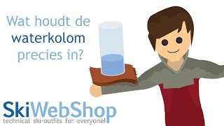 SkiWebShop  Wat houdt de waterkolom precies in [upl. by Ahsirtak]