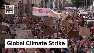 Climate Change Protests Take Place Around the World [upl. by Nedroj]