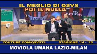 QSVS  MOVIOLA UMANA LAZIOMILAN  TELELOMBARDIA [upl. by Salzhauer]