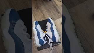 RETRO 11’s sneaker review Diffused blue sneakerhead retro11 [upl. by Nylek]