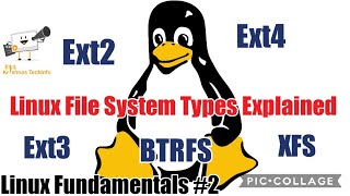 Linux File System Types Explained  Ext2Ext3Ext4XFSBTRFS  Linux Fundamentals 2 [upl. by Orly]