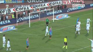 HD Highlights Catania 02 AC Milan  29012011 [upl. by Atiran800]